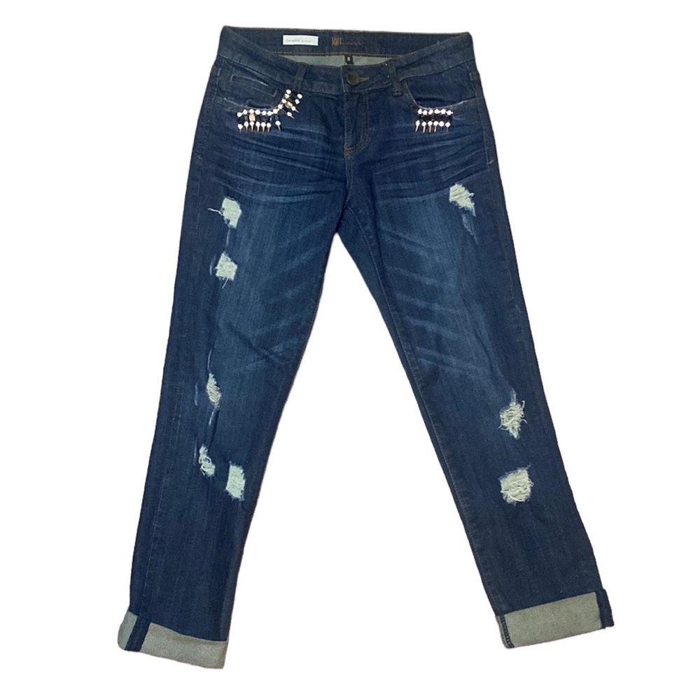 💙SALE💙 Women’s Jeweled Boyfriend Jeans - 0